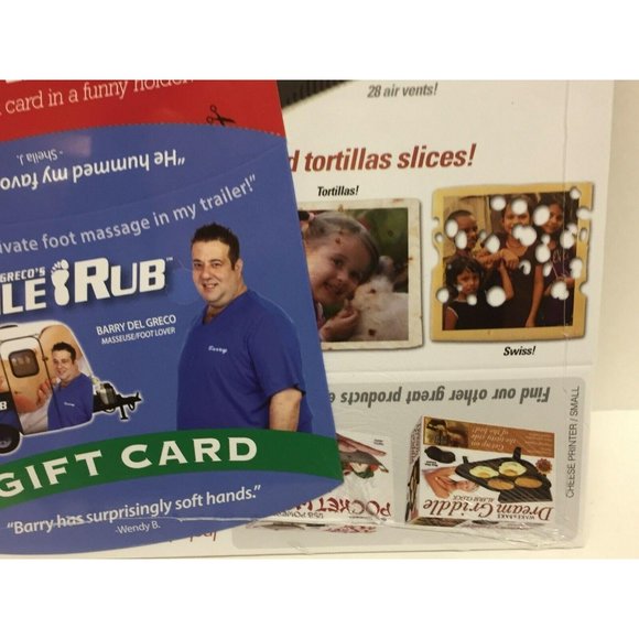 Prank Gift Box Cheese Printer Wrap Small Real Funny Henri Joke Fake Gag Card - Picture 6 of 7